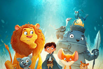 design children book cover,kids book illustration