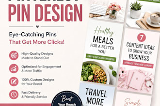 create pinterest pins for you