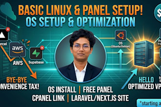 setup vps, AWS, docker, and self hosted cloud