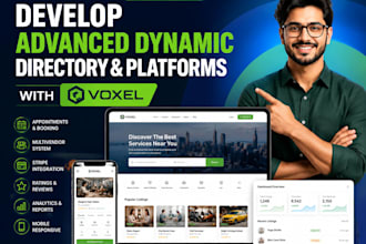 develop advanced dynamic directory and platforms with voxel