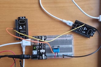 develop esp32 iot projects mqtt dashboards automation system and custom firmware