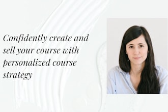 coach you on creating and selling your online course