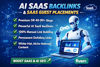 do ai saas backlinks building with high authority saas guest placements