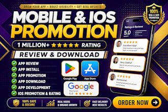 do USA ios app promotion install, 1000 app download