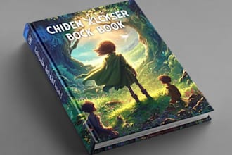 design children book illustration and children story book