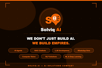 build rag chatbots, and llm solutions for your business