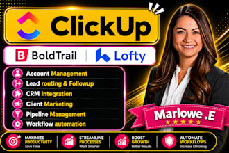 setup clickup lofty gohighlevel kvcore follow up boss boldtrail real estate crm
