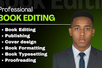 edit, proofread, and polish your book manuscript professionally