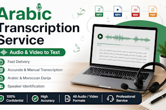 iwant transcribe arabic audio and video into text