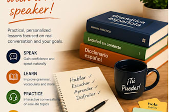 teach conversational spanish to beginners and intermediates