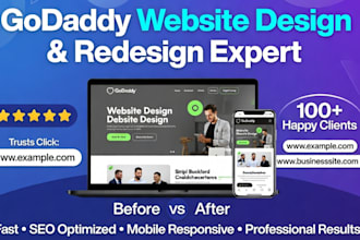 design redesign godaddy website on godaddy website builder godaddy SEO