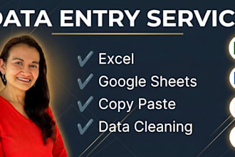 do accurate data entry in excel and google sheets