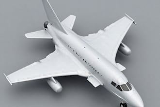 3d plane design 3d aircraft model 3d jet modeling 3d airplane design for game
