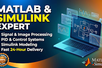 do matlab image and signal processing, simulink, pid and numerical analysis,gui