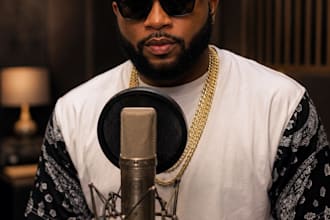 be your male rapper, ghostwriter, hiphop rapper, rap, male singer uk style