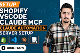 setup shopify vscode claude mcp claude automation server setup