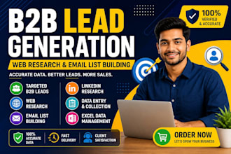 targeted  b2b verified  email list for high quality lead generation
