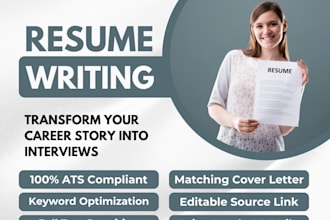 write a professional resume and rewrite an ats friendly cv