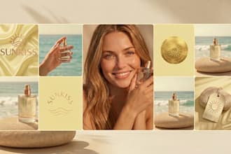 design a luxury perfume brand identity