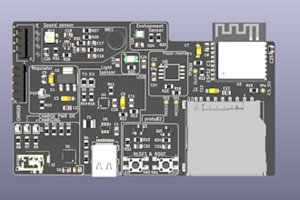 design professional esp32 pcb and schematic for your project