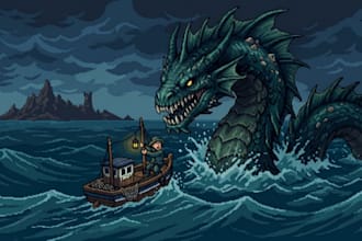 draw pixel art backgrounds landscapes maps and environments for 2d games
