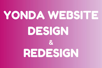 design a beautiful yonda website for you