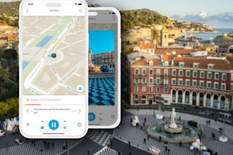 build responsive city tour app, travel booking, tourism app