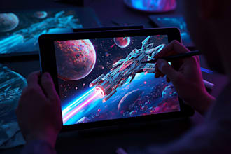 sci fi illustration and sci fi art