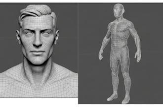 create custom 3d roblox character bundles and anime models