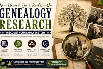 genealogy genetic research for family tree