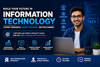 help you with your IT, information technology career