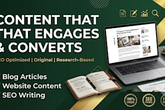 write engaging blog posts and website articles