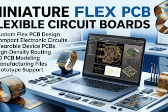 design miniature flex pcb and flexible circuit boards