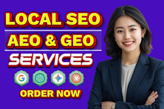 do GEO, local SEO, aeo and authority backlinks for google and ai search