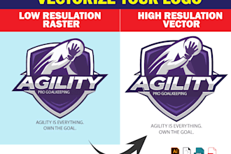 premium vector logo tracing, raster to vector conversion
