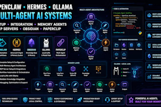 setup openclaw hermes ai agent fix obsidian multi memory agent ollama paperclip