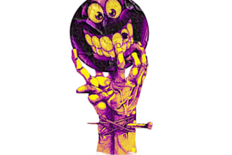 create custom streetwear graphic illustration for apparel