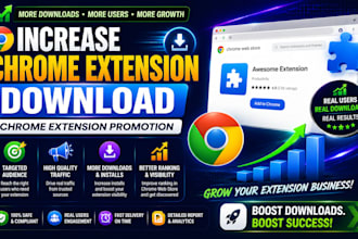 increase chrome extension download by chrome extension promotion chrome download