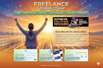 design a modern e commerce website or shopify landing page