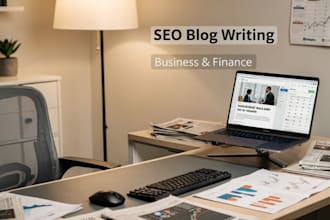write seofriendly blog articles on business and finance