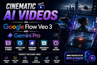 create cinematic ai videos via google flow veo 3 and gemini pro