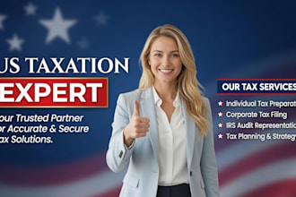 prepare and file your US federal and state tax return
