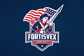 create patriotic and political logo