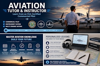 teach aviation theory and pilot training
