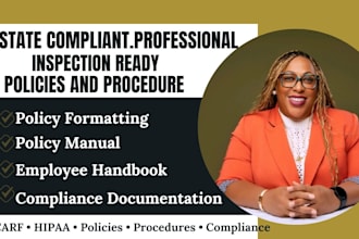 format compliant carf policy and procedure manuals for home care and healthcare