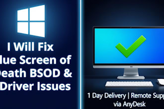 fix blue screen,slow PC and driver issues
