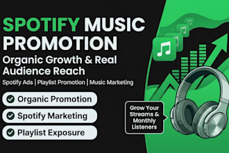 do spotify music promotion organic music ads music track promotion spotify album