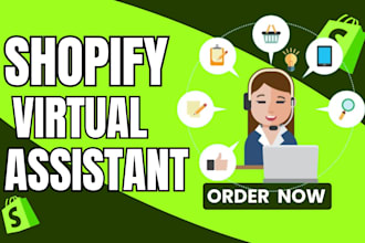 help grow shopify store with expert virtual  assistance