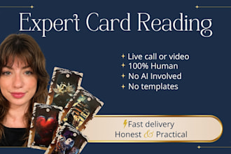 provide an honest tarot card reading for clarity