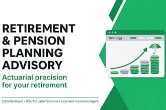 create retirement and pension planning strategy